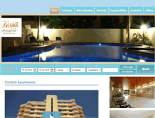 Tablet Screenshot of kirribilliapartments.com.au
